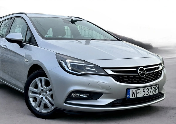 Opel Astra cena 38900 przebieg: 154000, rok produkcji 2017 z Płońsk małe 436